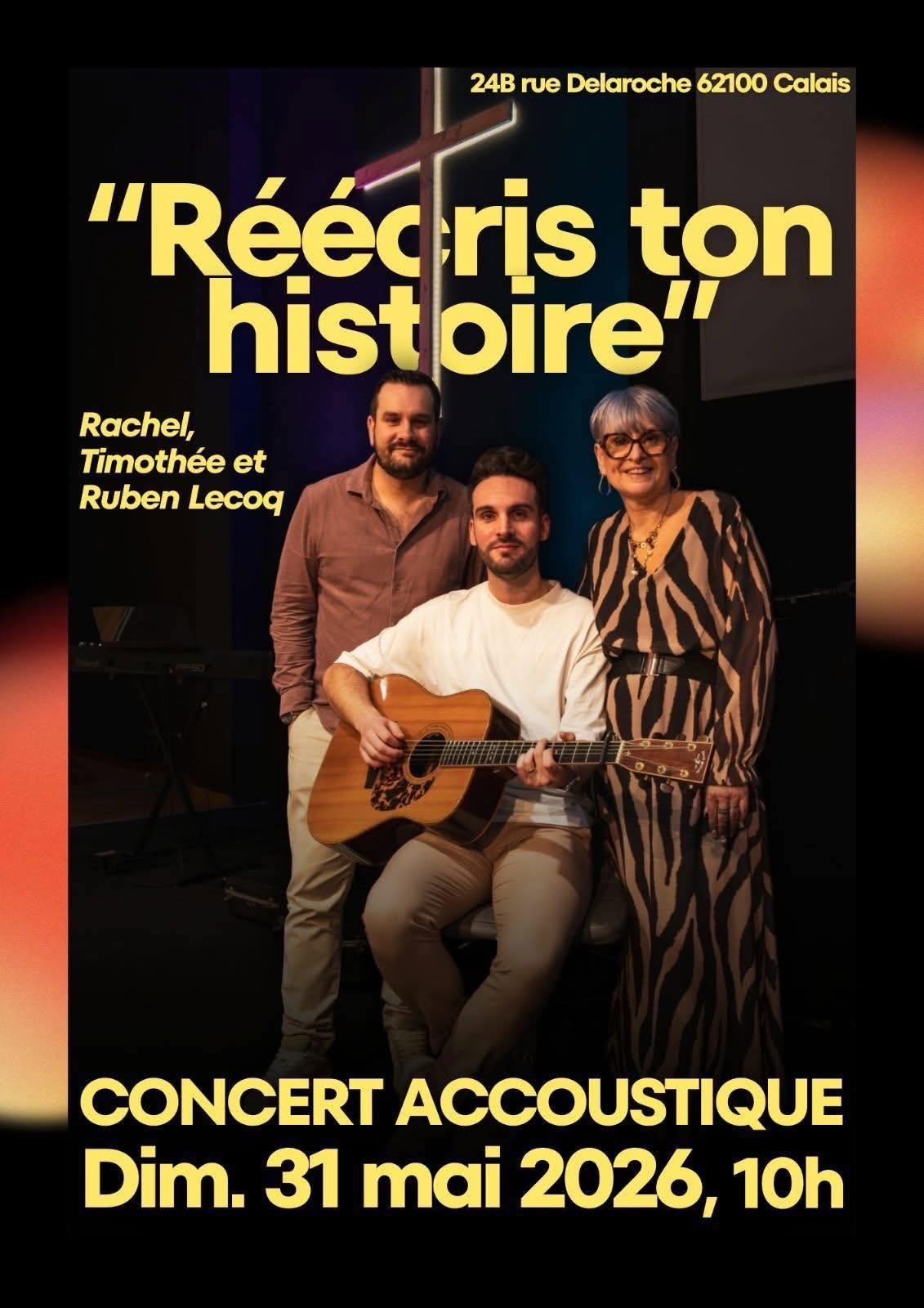 « Réécris ton histoire » – Concert acoustique